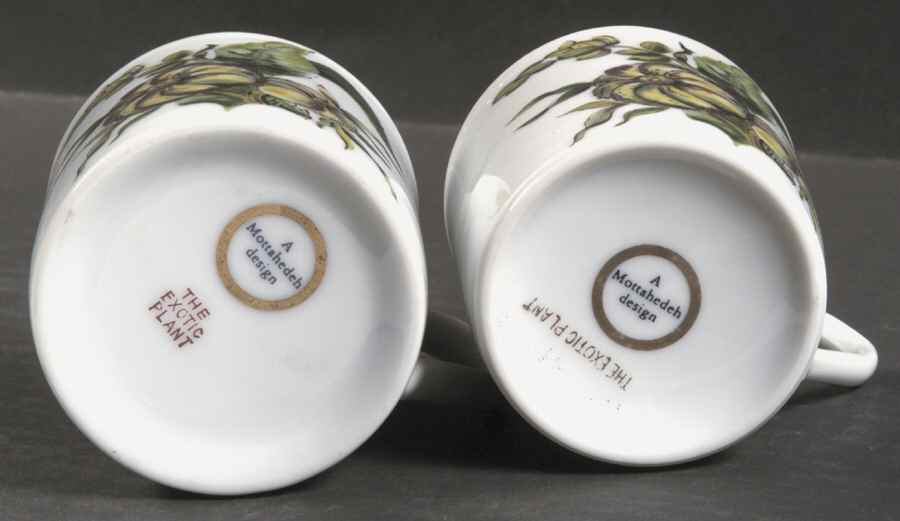 The Exotic Plant Flat Cup by Mottahedeh-1