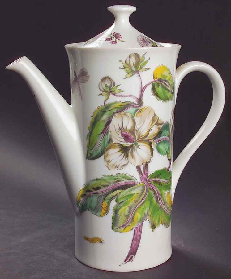 The Exotic Plant Coffee Pot & Lid by Mottahedeh-1