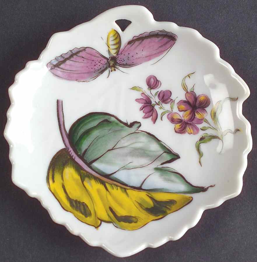 The Exotic Plant 4" Leaf Dish by Mottahedeh-1