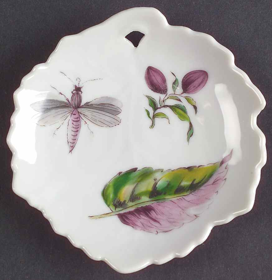 The Exotic Plant 4" Leaf Dish by Mottahedeh-1