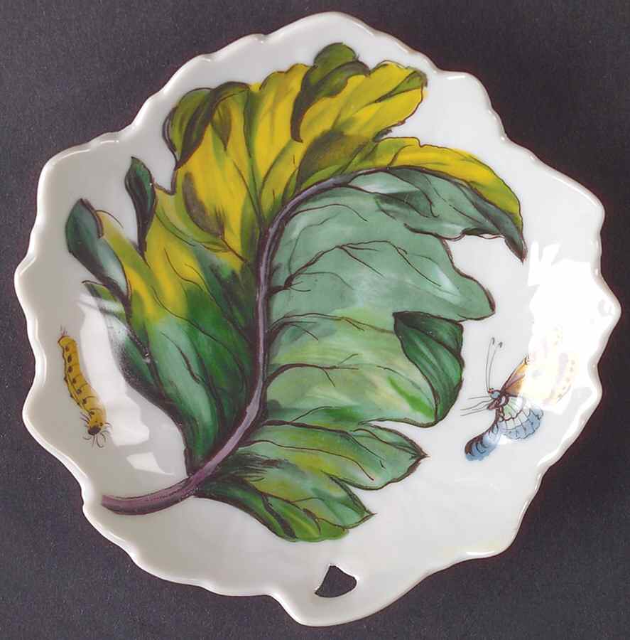The Exotic Plant 4" Leaf Dish by Mottahedeh-1