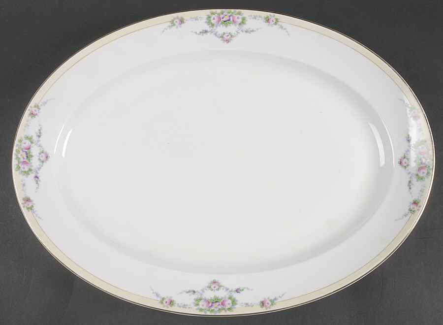 Buffalo 16" Oval Serving Platter by Meito-1