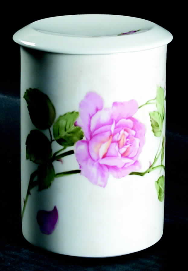 June Rose 4" Storage Jar & Lid by Mikasa-1