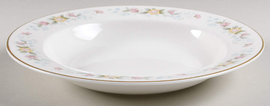 Alpine Large Rim Soup Bowl by Mayfair (England)-1