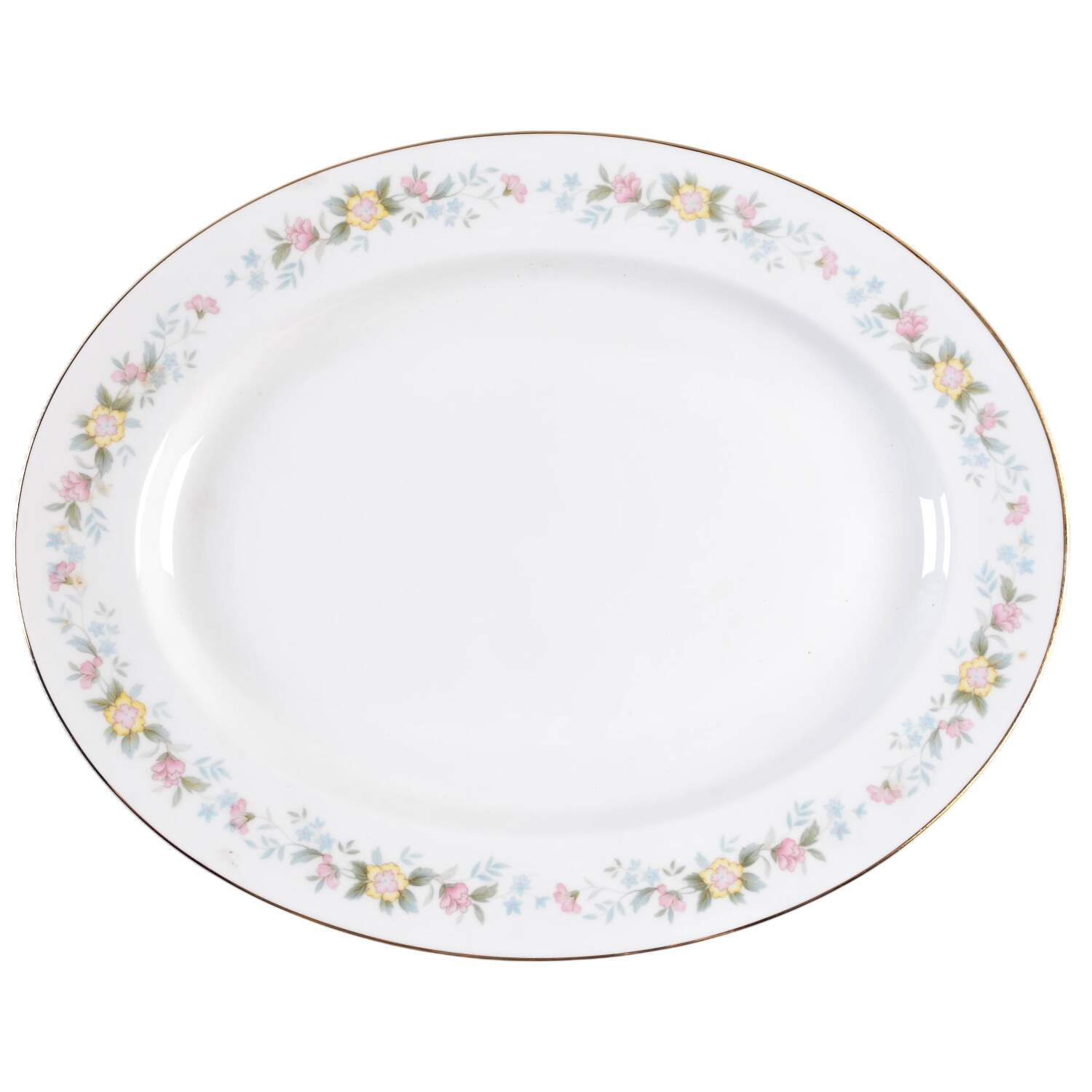 Alpine 13" Oval Serving Platter by Mayfair (England)-1