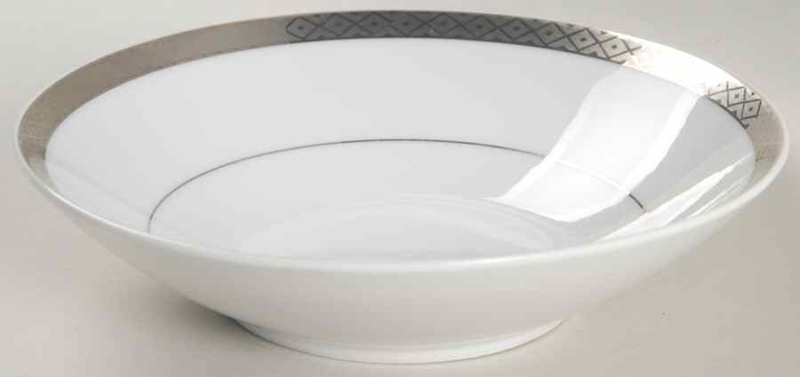 Silver Scroll Fruit/Dessert (Sauce) Bowl by Mikasa-1