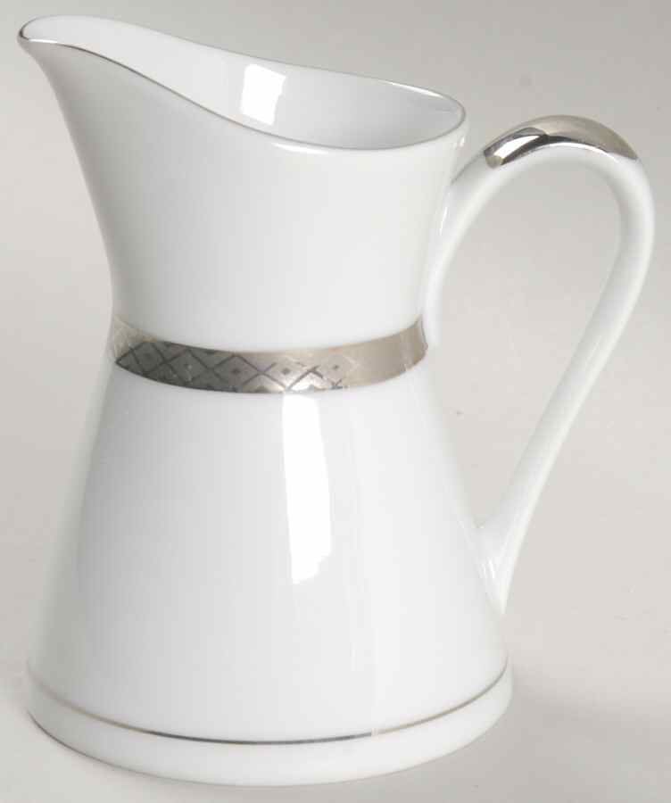 Silver Scroll Creamer by Mikasa-1