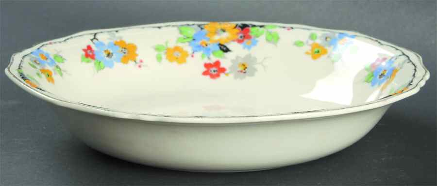 MEA43 Coupe Soup Bowl by Alfred Meakin-1