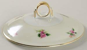 Garden Rose Lid for Sugar Bowl by Meito-1