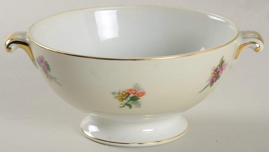 Garden Rose Sugar Bowl No Lid by Meito-1