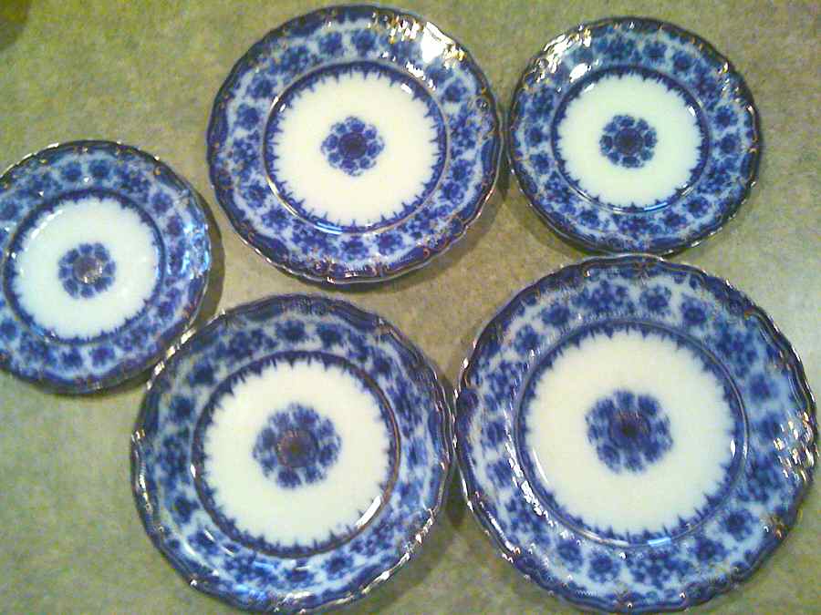 Waverley  Salad Plate by John Maddock & Sons-1