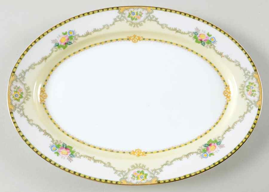 NAG71 11" Oval Serving Platter by Nagoya Shokai-1
