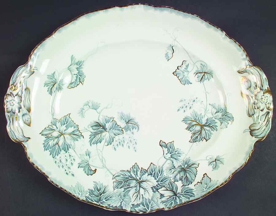 Virginia  16" Oval Serving Platter by John Maddock & Sons-1