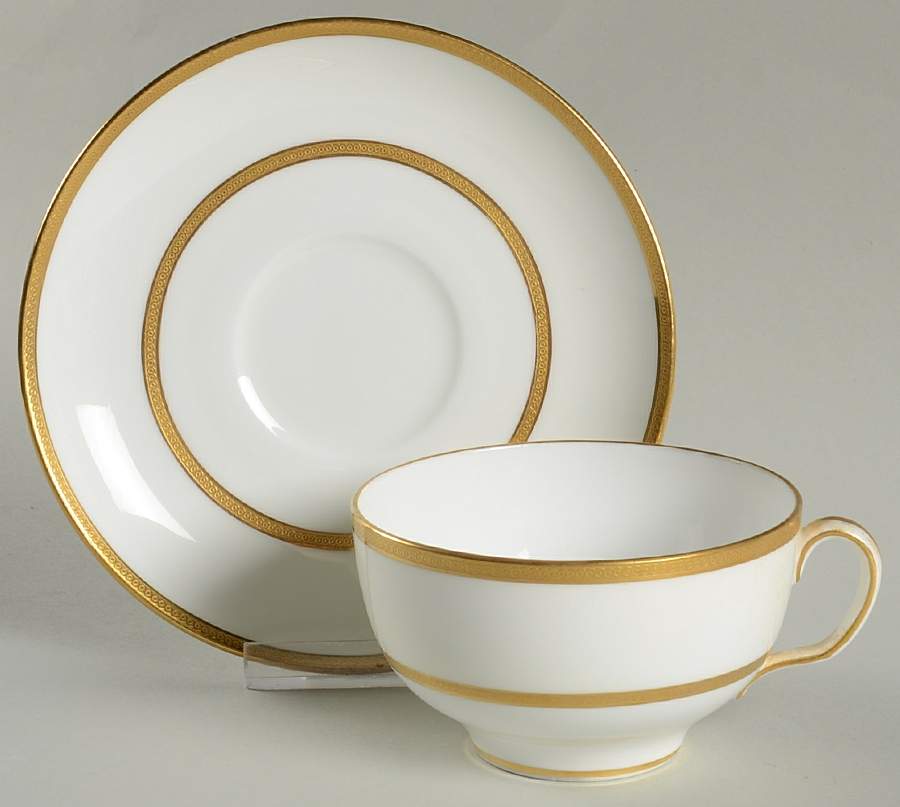 G7061 Flat Cup & Saucer Set by Minton-1