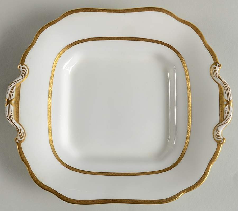 G7061 Square Handled Cake Plate by Minton-1