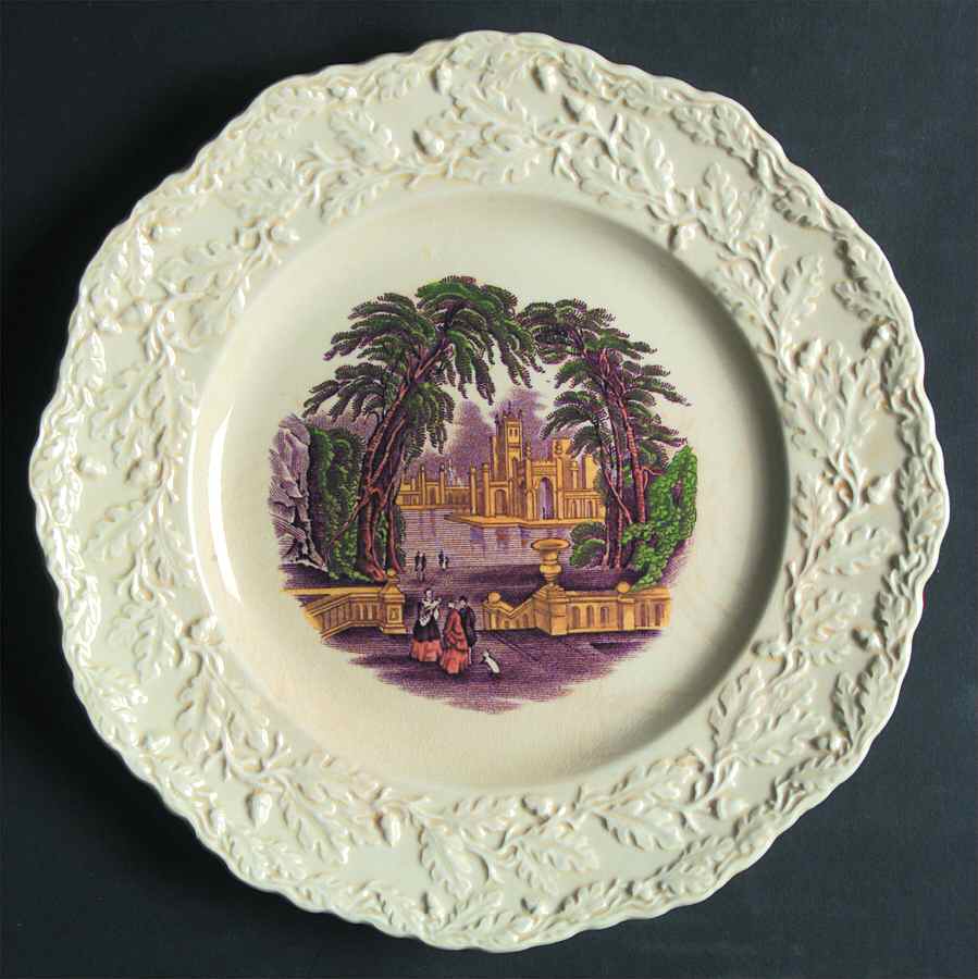 Amberley Oak Luncheon Plate by Mason's-1