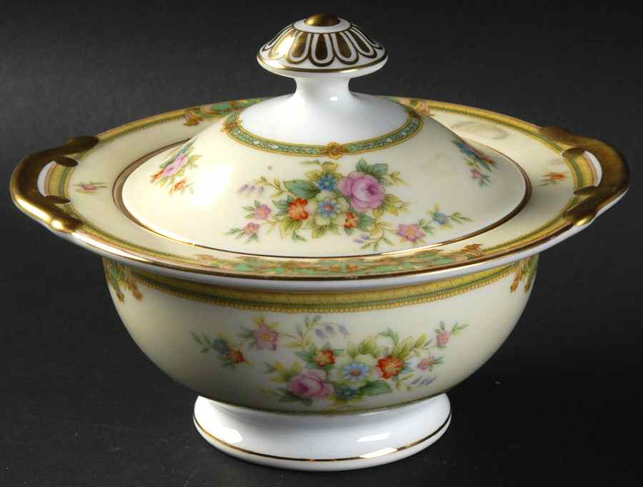 MEI487 Sugar Bowl & Lid by Meito-1