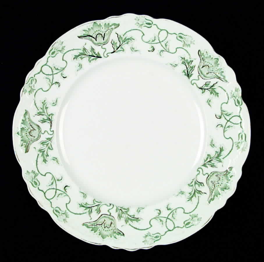 Hartwell Green Dinner Plate by Alfred Meakin-1