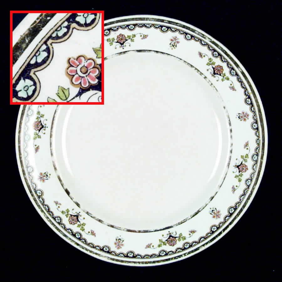 MYO32 Salad Plate by Myott Staffordshire-1