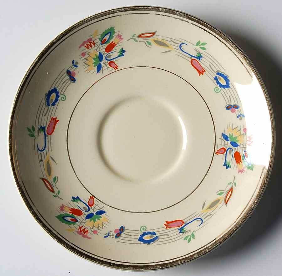 Monterey Saucer by Myott Staffordshire-1