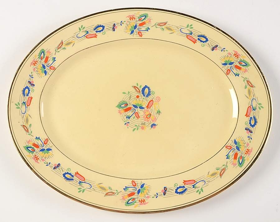 Monterey 12" Oval Serving Platter by Myott Staffordshire-1