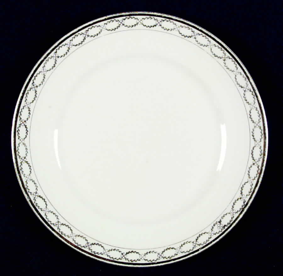 The Golden Chain Salad Plate by Alfred Meakin-1