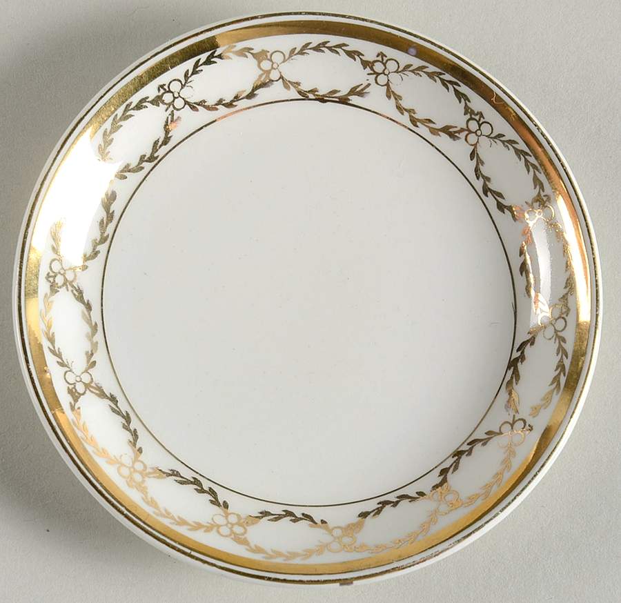 The Golden Chain Butter Pat by Alfred Meakin-1
