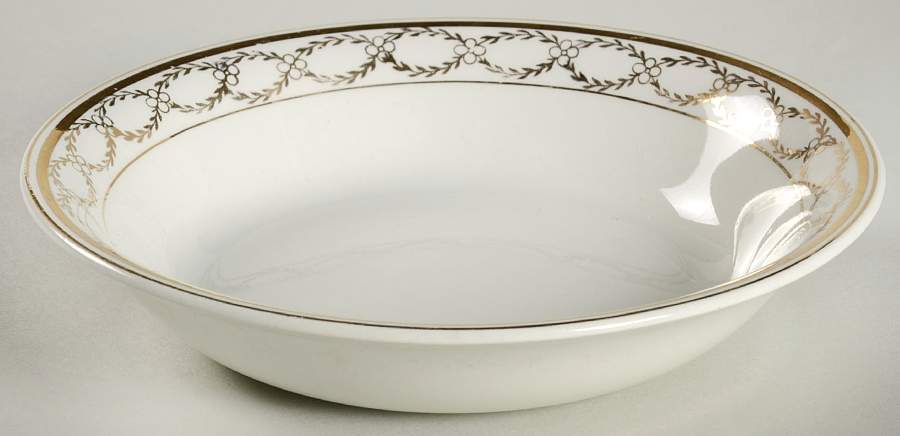 The Golden Chain Fruit/Dessert (Sauce) Bowl by Alfred Meakin-1