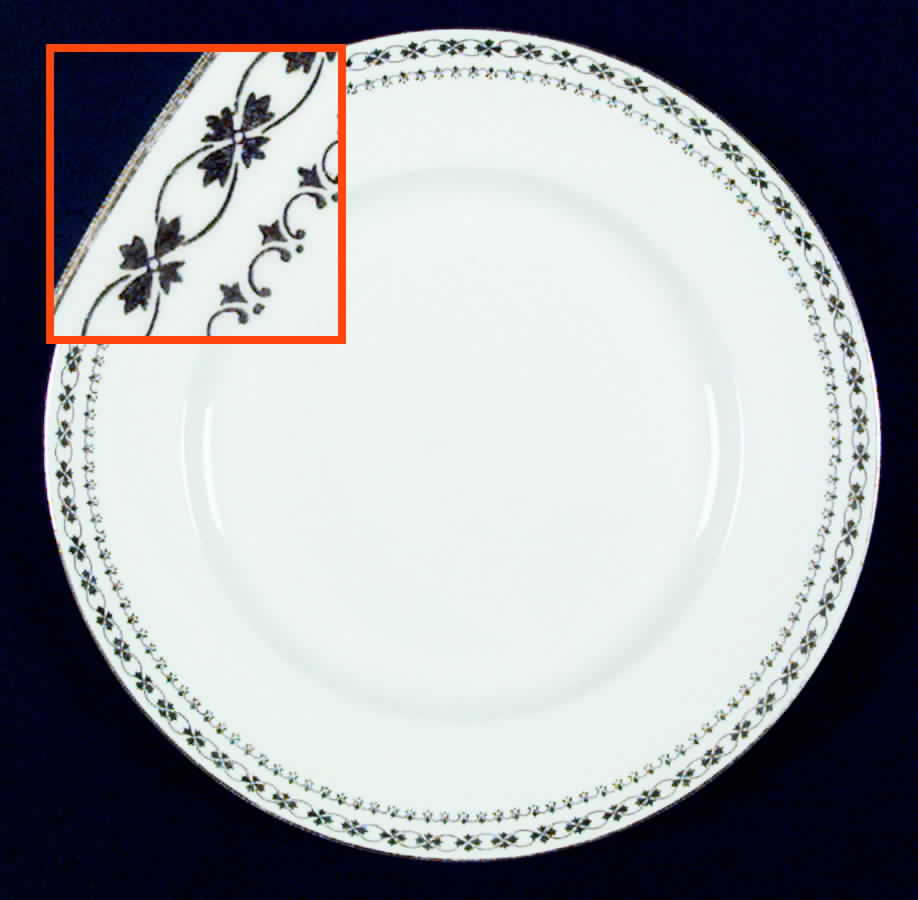 Gold Crown Luncheon Plate by Alfred Meakin-1