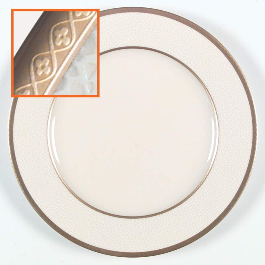 Ivory Flair Dinner Plate by Mikasa-1