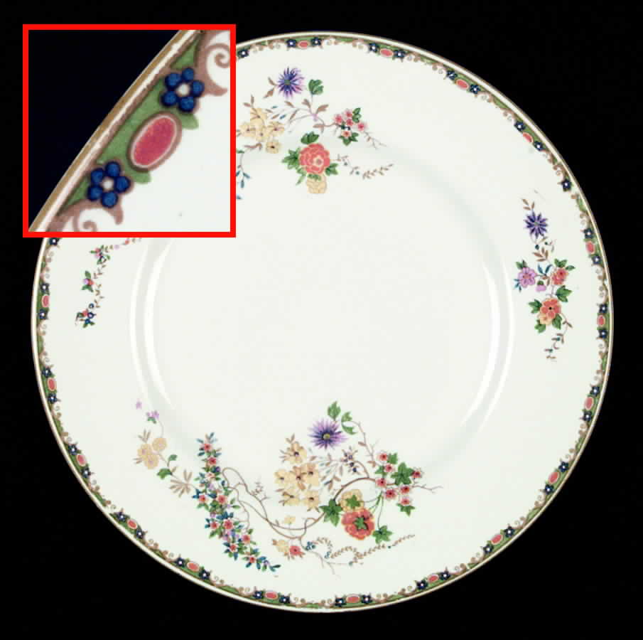 Sunshine Luncheon Plate by Myott Staffordshire-1