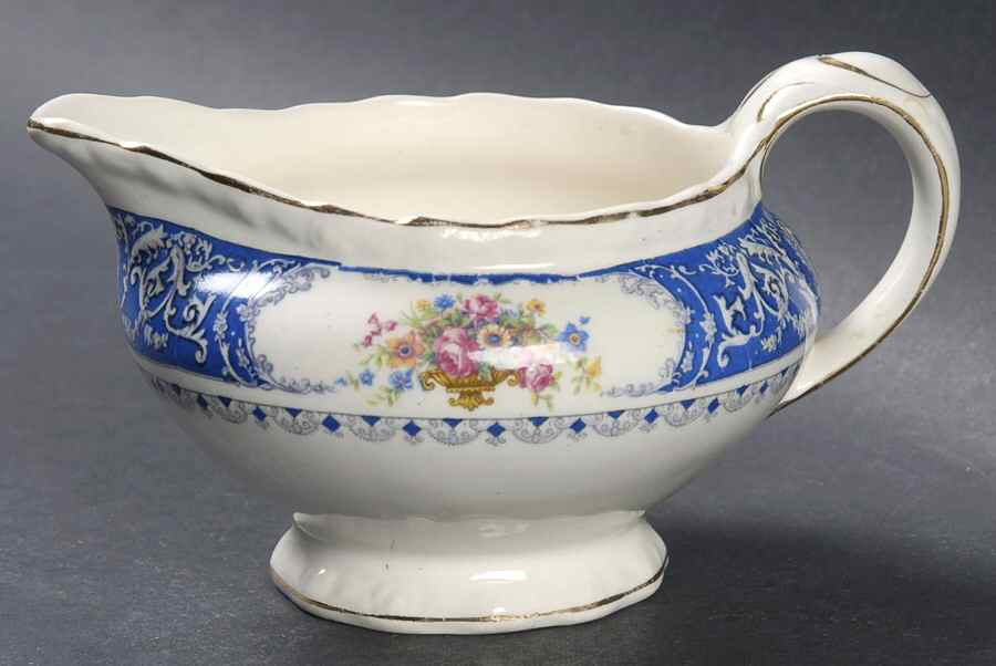Kensington Blue Creamer by Myott Staffordshire-1
