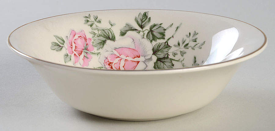Spring Rose Fruit/Dessert (Sauce) Bowl by Alfred Meakin-1