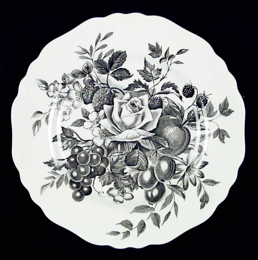 Gainsborough Brown Dinner Plate by J & G Meakin-1