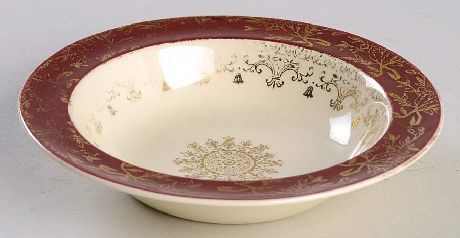 Golden Court Rim Fruit/Dessert (Sauce) Bowl by J & G Meakin-1