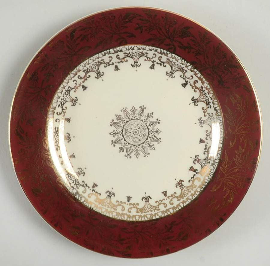 Golden Court Bread & Butter Plate by J & G Meakin-1