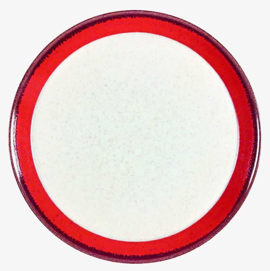Tomato Red Dinner Plate by Mikasa-1