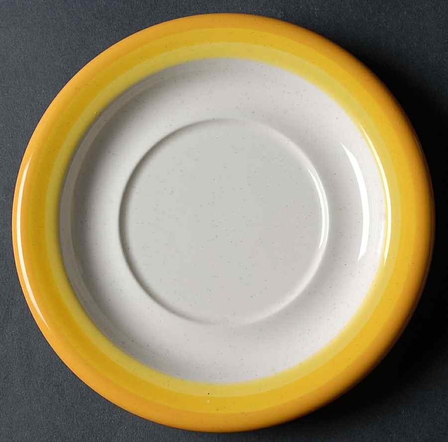Sunshine Yellow Saucer by Mikasa-1