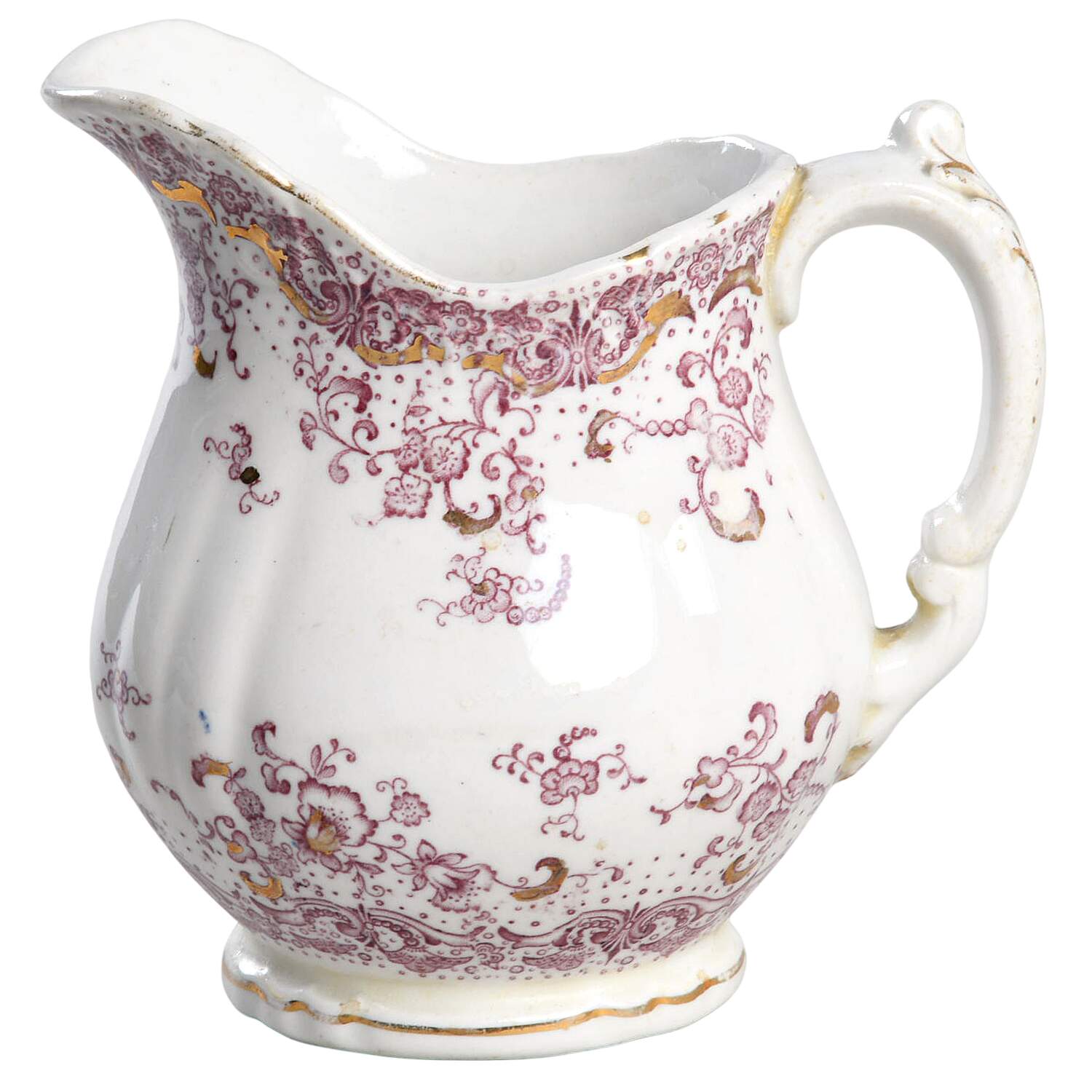 Alhambra (Pink) Creamer by John Maddock & Sons-1