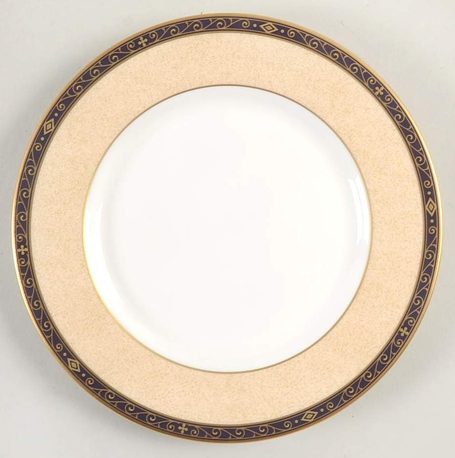 Victorian Ivory Bread & Butter Plate by Mikasa-1