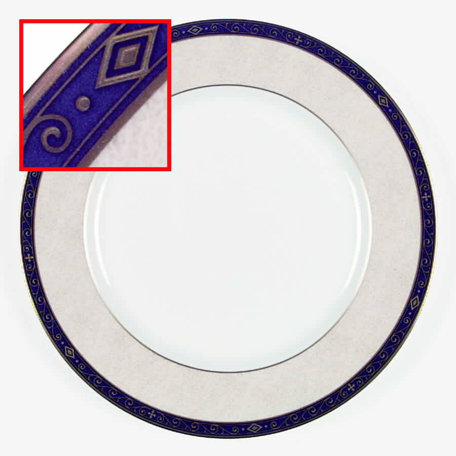 Victorian Ivory Dinner Plate by Mikasa-1