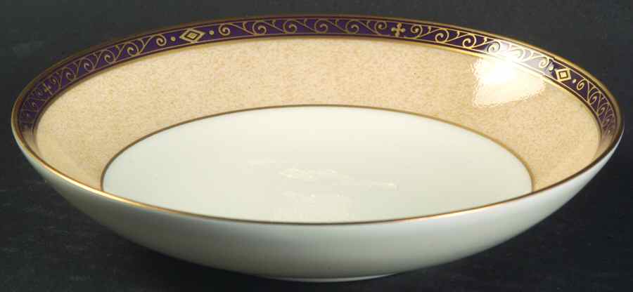 Victorian Ivory Fruit/Dessert (Sauce) Bowl by Mikasa-1