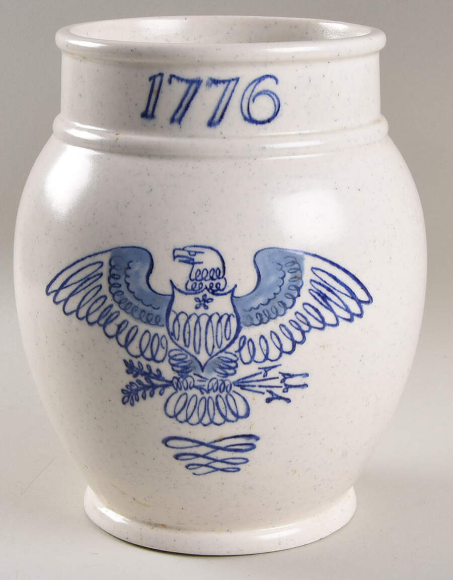 Eagle Provincial Extra Large Canister No Lid by Metlox - Poppytrail - Vernon-1