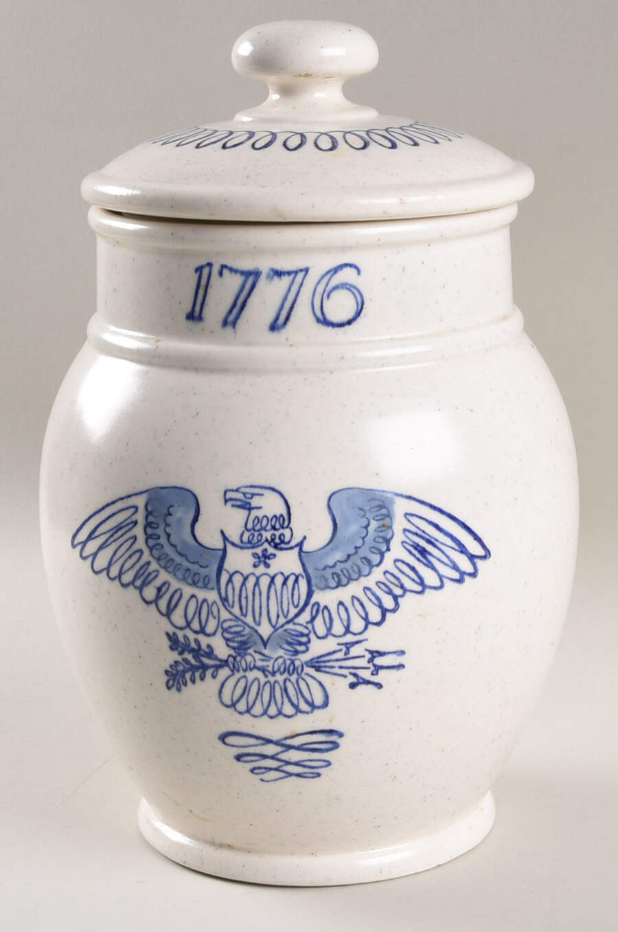 Eagle Provincial Extra Large Canister & Lid by Metlox - Poppytrail - Vernon-1