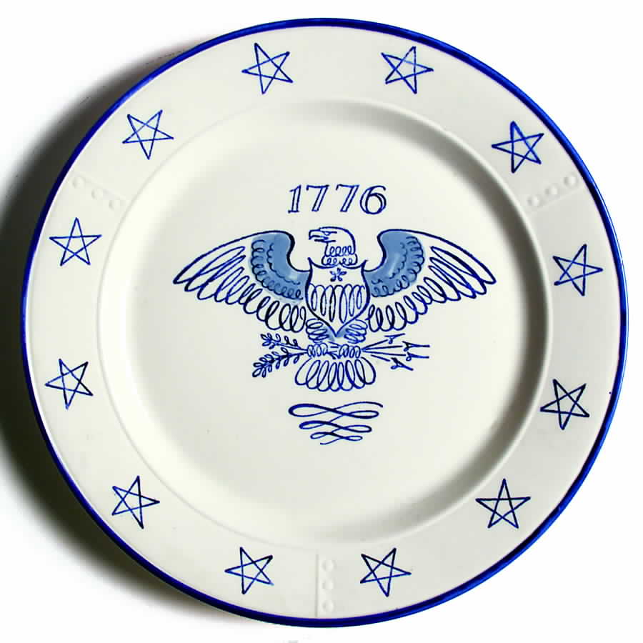 Eagle Provincial 12" Chop Plate (Round Platter) by Metlox - Poppytrail - Vernon-1