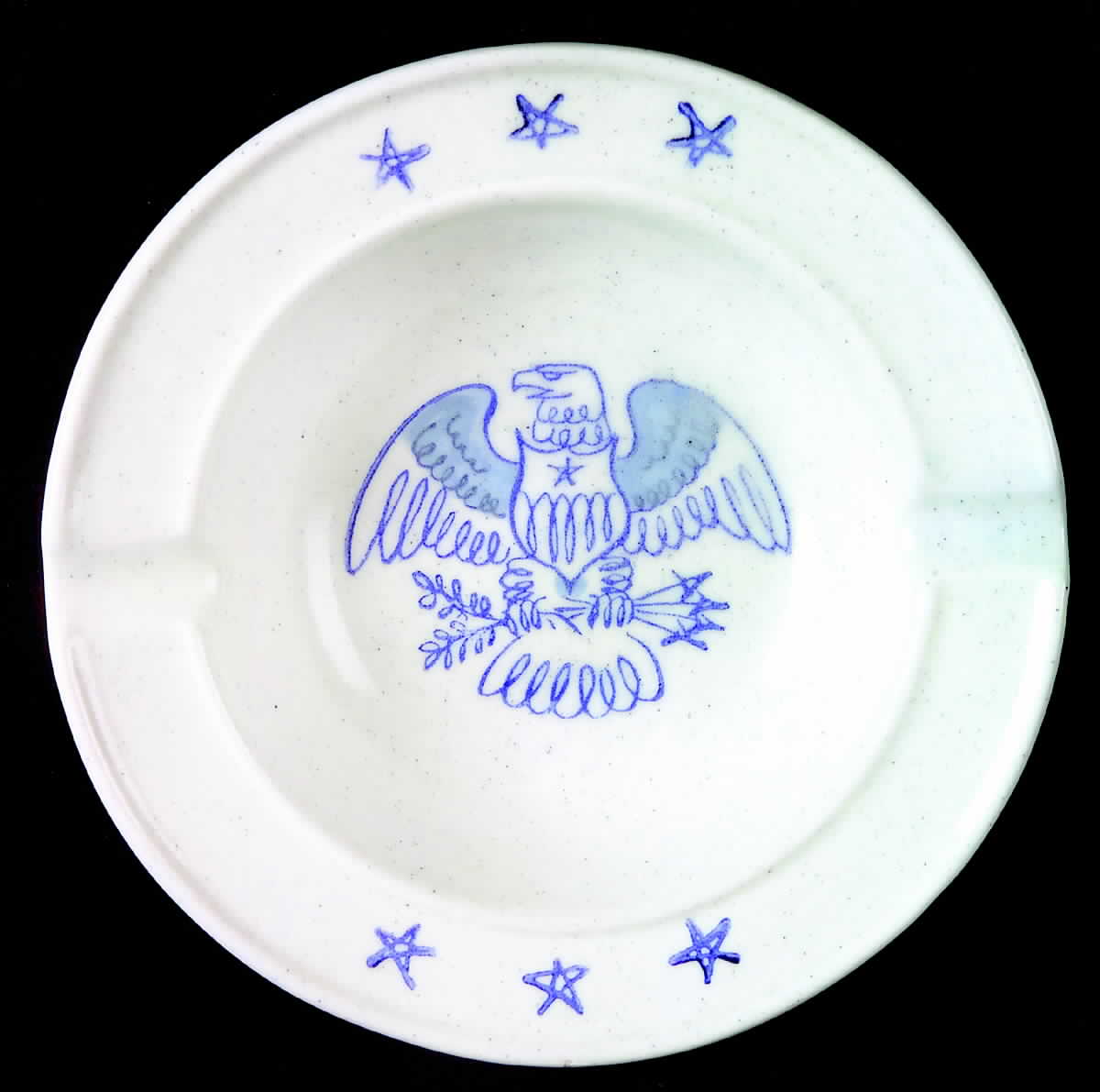 Eagle Provincial Small Ashtray by Metlox - Poppytrail - Vernon-1