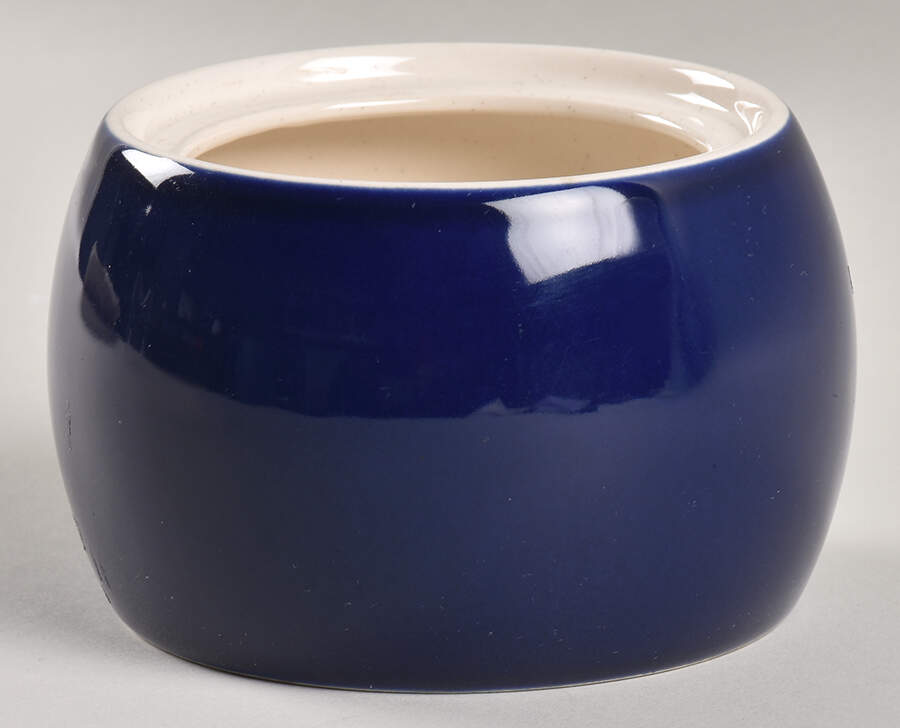 Navy Blue Sugar Bowl No Lid by Mikasa-1