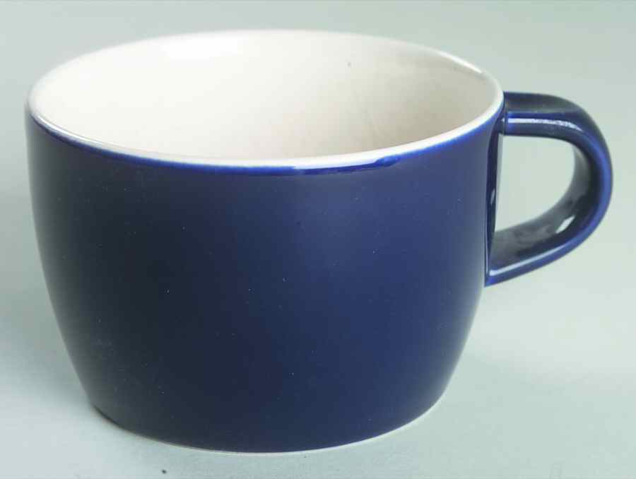 Navy Blue Flat Cup by Mikasa-1