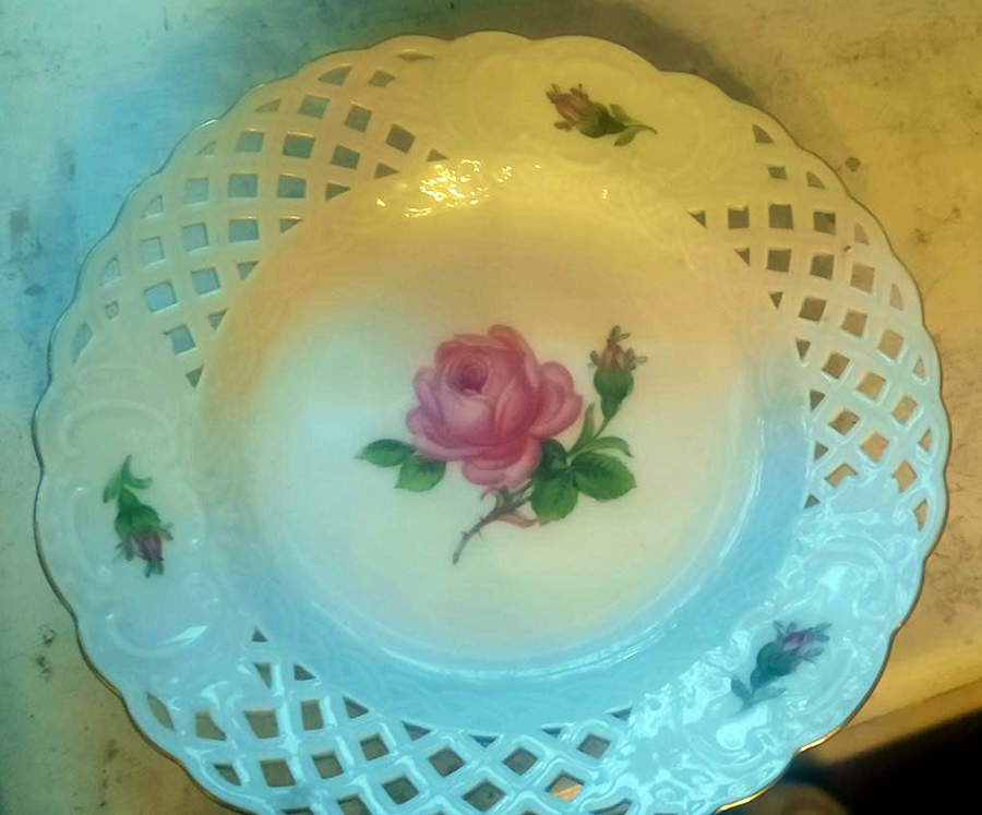 152321 Bread & Butter Plate by Meissen (Germany)-1