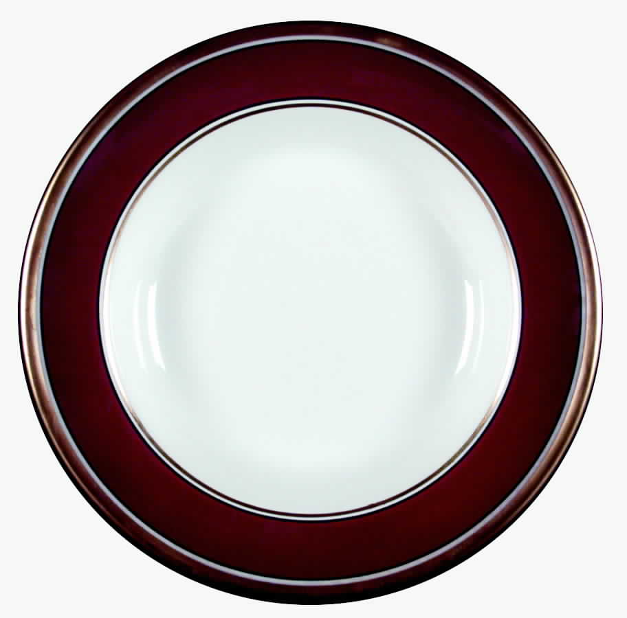 The Harley Rim Soup Bowl by Mayer (American)-1